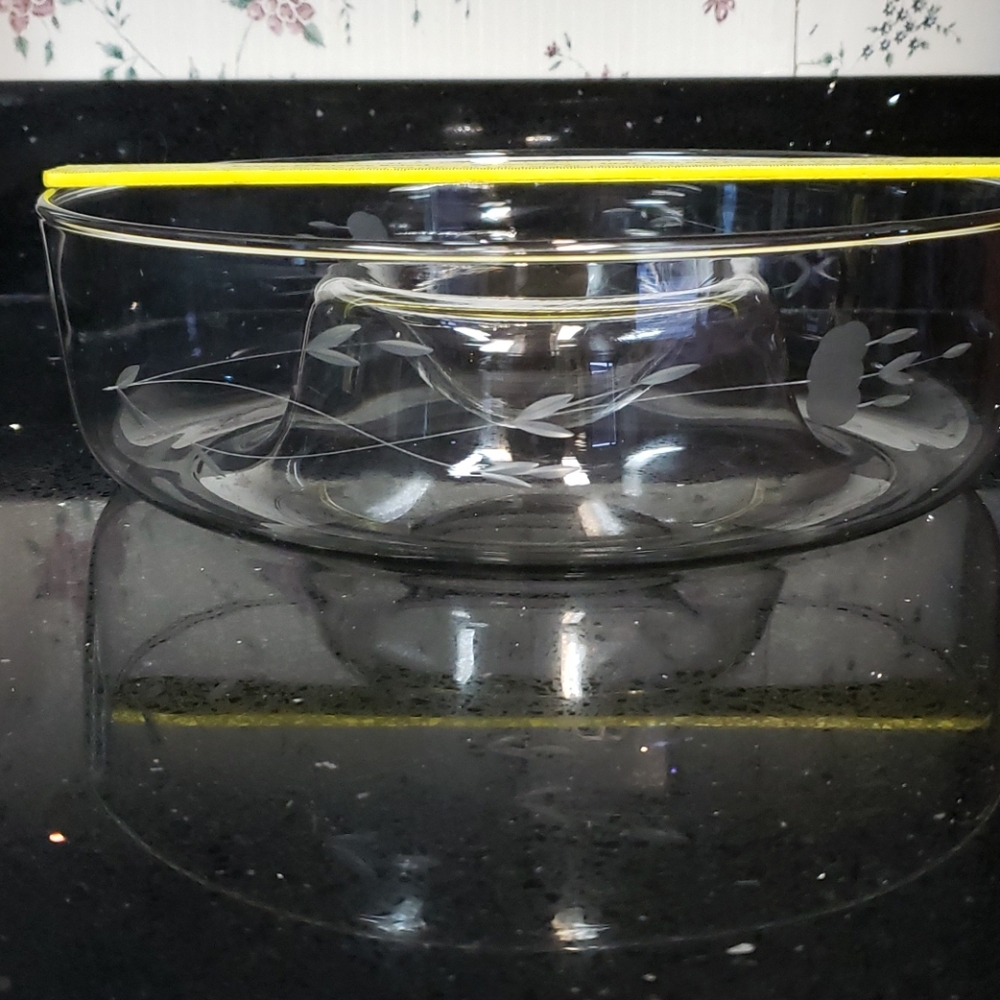 Princess House Heritage 11 1/2" Chip & Dip Dish